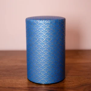 Washiboks Blå Seigaiha liten