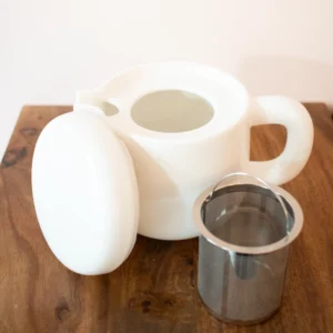 Porselenskanne 0,6l Hvit